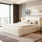 Cloud Bouclé Upholstered Bed Frame
